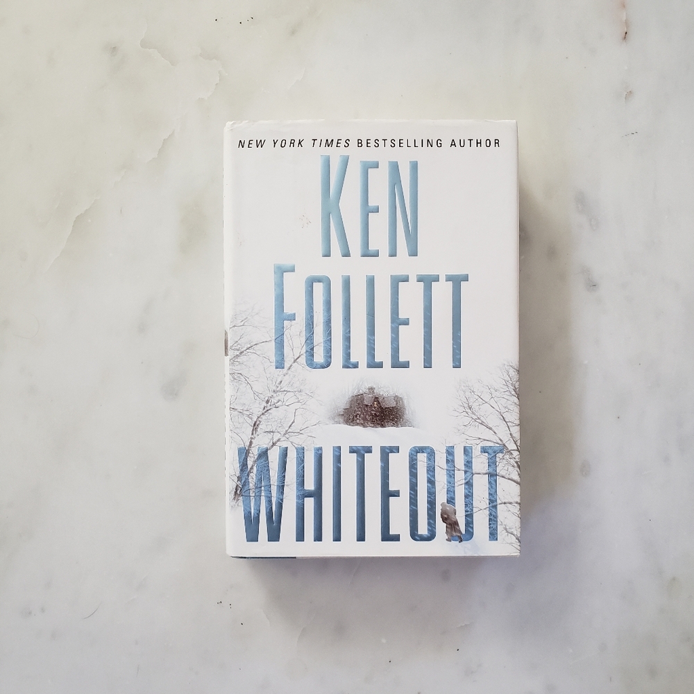 Ken Follett Whiteout - Like New Book for Reading or Decor